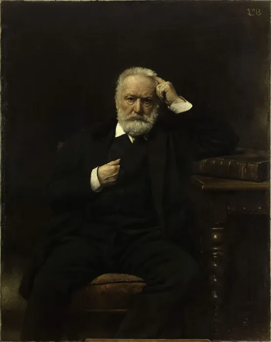Framed Print : Portrait of Victor Hugo, 1870s Framed Print : Portrait of Victor Hugo, 1870s