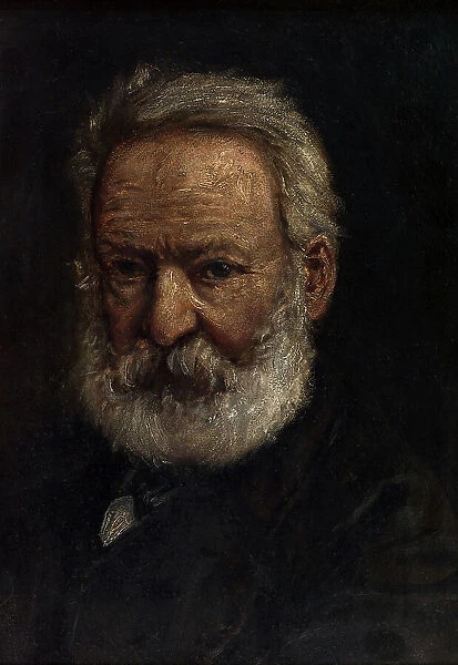 Portrait of Victor Hugo. Creator: Unknown