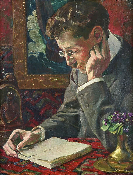 Portrait of Victor Segalen (1878-1919), 1909. Creator: Monfreid, George-Daniel (Géo) de (1856-1929)
