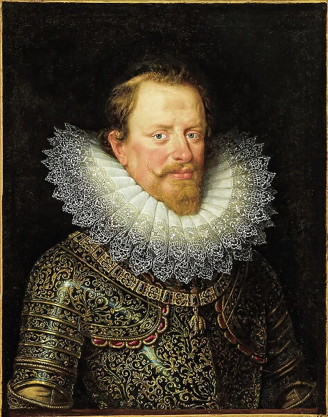 Portrait of Vincenzo Gonzaga (1562-1612), Duke of Mantua, 1602. Creator: Pourbus, Frans, the Younger (1569-1622)