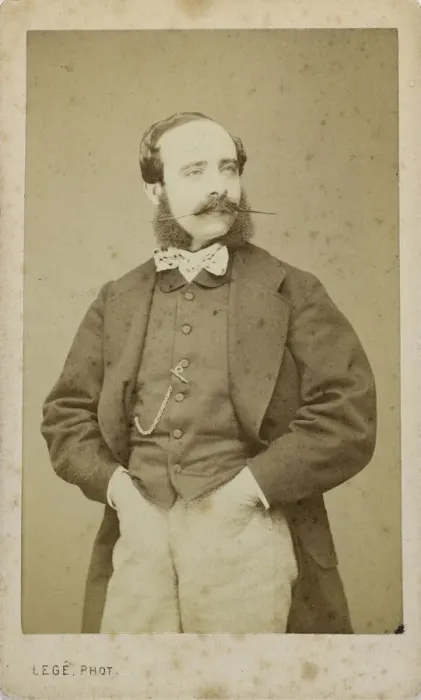 Framed Print : Portrait of the violinist and composer Adolphe Blanc (1828-1885), c. 1870 Framed Print : Portrait of the violinist and composer Adolphe Blanc (1828-1885), c. 1870