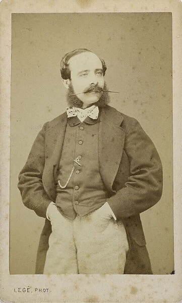 Portrait of the violinist and composer Adolphe Blanc (1828-1885), c. 1870