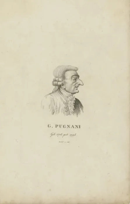 Framed Print : Portrait of the violinist and composer Gaetano Pugnani 1731-1798), 1815. Creator: Riedel Framed Print : Portrait of the violinist and composer Gaetano Pugnani 1731-1798), 1815. Creator: Riedel