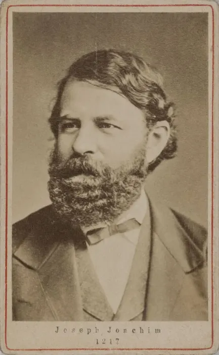 Framed Print : Portrait of the violinist and composer Joseph Joachim (1831-1907), 1870s Framed Print : Portrait of the violinist and composer Joseph Joachim (1831-1907), 1870s