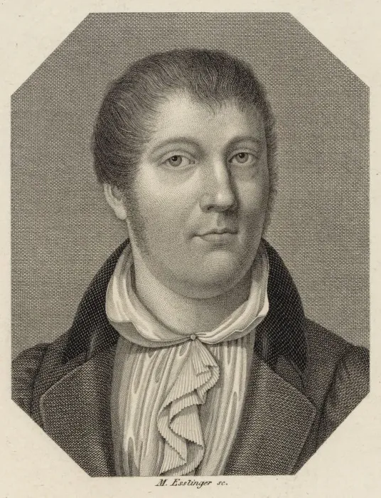 Framed Print : Portrait of the violinist and composer Louis Spohr (1784-1859), 1820. Creator: Esslinger Framed Print : Portrait of the violinist and composer Louis Spohr (1784-1859), 1820. Creator: Esslinger