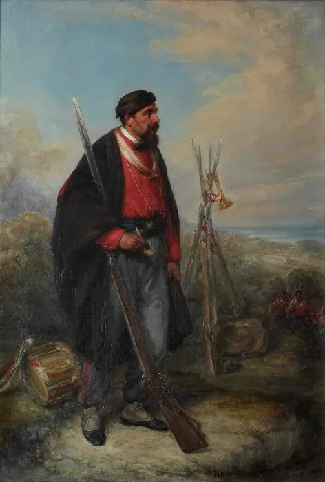 Framed Print : Portrait of Vittore Tasca (1821-1891), 1863. Creator: Carnovali, Giovanni (1804-1873) Framed Print : Portrait of Vittore Tasca (1821-1891), 1863. Creator: Carnovali, Giovanni (1804-1873)