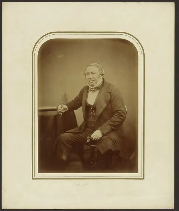 Framed Print : Portrait of Wakefield, F.L.S. 1855. Creator: Maull & Polyblank Framed Print : Portrait of Wakefield, F.L.S. 1855. Creator: Maull & Polyblank
