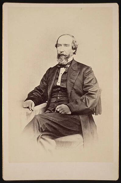 Portrait of Walter Lenox (1817-1874), Before 1874. Creator: Unknown