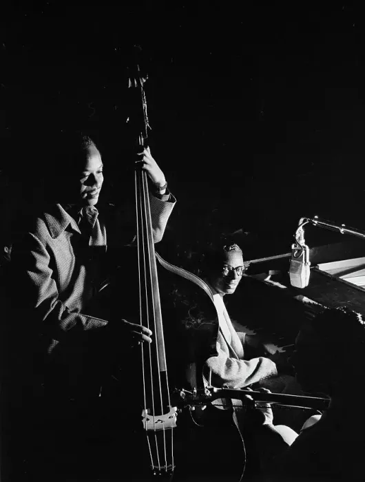 Framed Print : Portrait of Wesley Prince, Nat King Cole, and Freddie Moore, New York, N.Y. ca. July 1946. Creator: William Paul Gottlieb Framed Print : Portrait of Wesley Prince, Nat King Cole, and Freddie Moore, New York, N.Y. ca. July 1946. Creator: William Paul Gottlieb