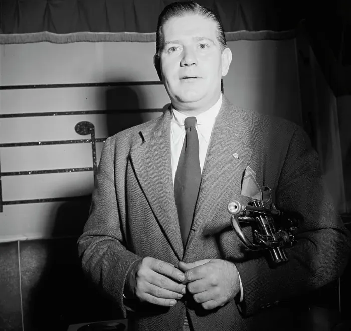 Framed Print : Portrait of Wild Bill Davison, Club Nocturne(?), New York, N.Y. ca. Aug. 1946. Creator: William Paul Gottlieb Framed Print : Portrait of Wild Bill Davison, Club Nocturne(?), New York, N.Y. ca. Aug. 1946. Creator: William Paul Gottlieb