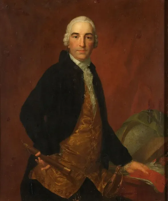 Framed Print : Portrait of Willem Arnold Alting, Governor-General of the Dutch East India Company, 1788. Creator: Friedrich Tischbein Framed Print : Portrait of Willem Arnold Alting, Governor-General of the Dutch East India Company, 1788. Creator: Friedrich Tischbein