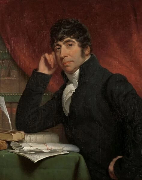 Portrait of Willem Bilderdijk, 1810. Creator: Charles Howard Hodges