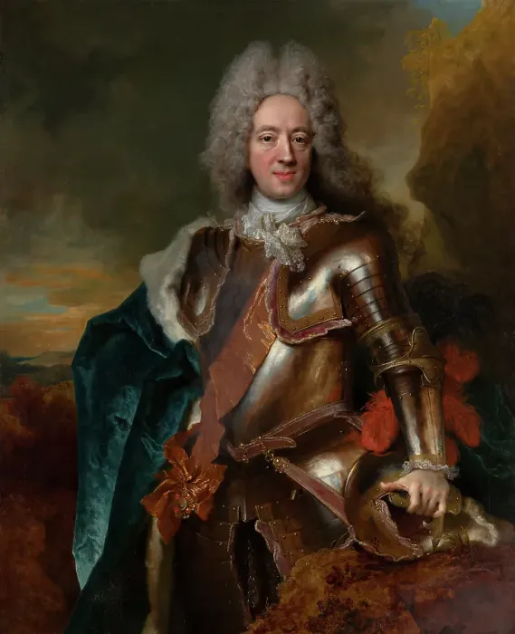 Framed Print : Portrait of Willem Hyacinth (1666-1743). Creator: Nicolas de Largilliere Framed Print : Portrait of Willem Hyacinth (1666-1743). Creator: Nicolas de Largilliere