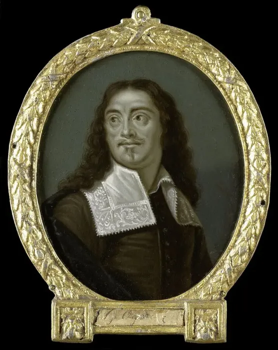 Framed Print : Portrait of Willem Ogier, Dramatic Poet in Antwerp, 1700-1732. Creator: Arnoud van Halen Framed Print : Portrait of Willem Ogier, Dramatic Poet in Antwerp, 1700-1732. Creator: Arnoud van Halen
