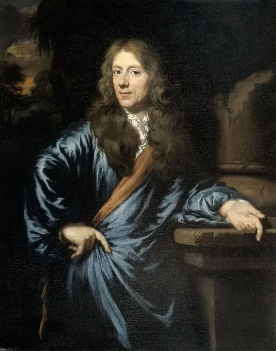 Framed Print : Portrait of Willem Pottey, Lawyer and Accountant-General of Flushing, 1686-1693. Creator: Nicolaes Maes Framed Print : Portrait of Willem Pottey, Lawyer and Accountant-General of Flushing, 1686-1693. Creator: Nicolaes Maes
