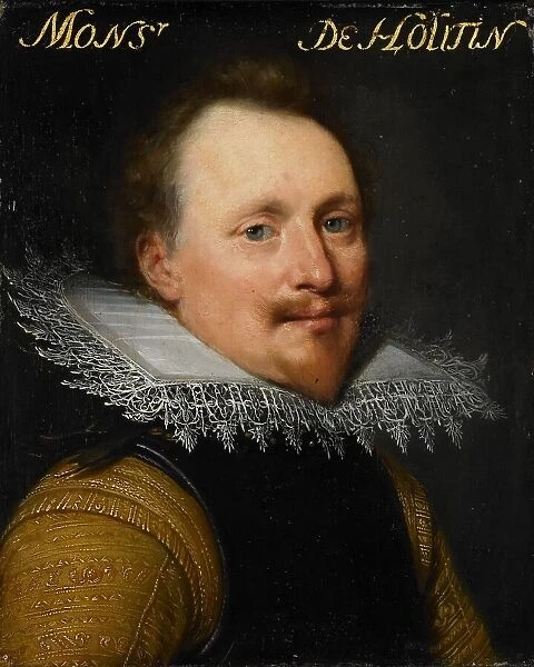 Portrait of Willem de Zoete de Laeke (?-1637), Lord of Hautain, c.1609-c.1633. Creator: Workshop of Jan Antonisz van Ravesteyn