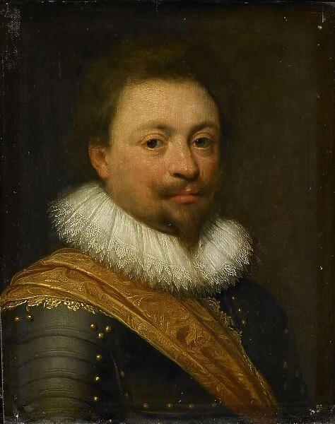 Portrait of William (1592-1642), Count of Nassau-Siegen, c.1620-c.1630. Creator: Workshop of Jan Antonisz van Ravesteyn