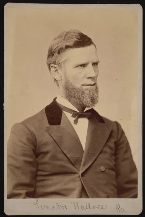 Framed Print : Portrait of William Andrew Wallace (1827-1896), Between 1876 and 1880 Framed Print : Portrait of William Andrew Wallace (1827-1896), Between 1876 and 1880