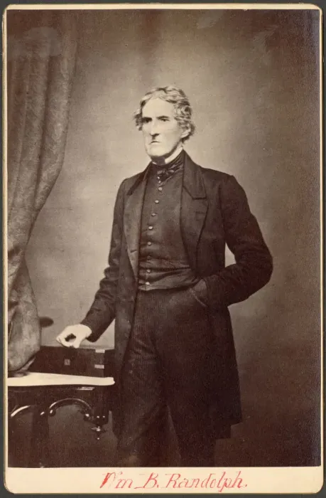 Framed Print : Portrait of William Beverley Randolph (1790-1868), Before 1868. Creator: Unknown Framed Print : Portrait of William Beverley Randolph (1790-1868), Before 1868. Creator: Unknown