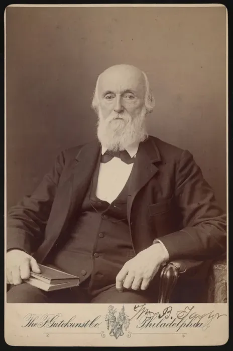 Framed Print : Portrait of William Bower Taylor (1821-1895), April 1893. Creator: Frederick Gutekunst Framed Print : Portrait of William Bower Taylor (1821-1895), April 1893. Creator: Frederick Gutekunst