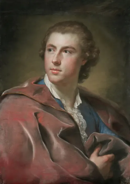 Framed Print : Portrait of William Burton Conyngham, about 1754-1755. Creator: Anton Raphael Mengs Framed Print : Portrait of William Burton Conyngham, about 1754-1755. Creator: Anton Raphael Mengs