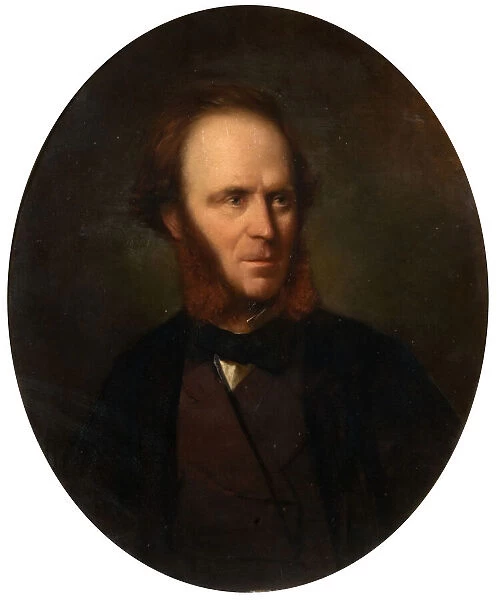 Portrait of William Costen Aitken (1817-1876), 1870. Creator: Frank George Jackson