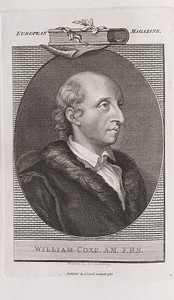 Portrait of William Coxe (1748-1828), 1786. Creator: Holloway, Thomas (1748-1827)