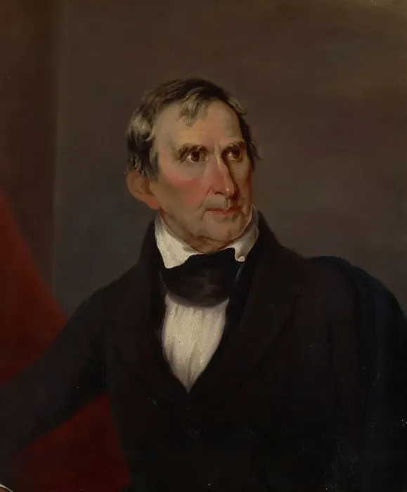 Framed Print : Portrait of William Henry Harrison, 1791-1872, c1850s. Creator: Unknown Framed Print : Portrait of William Henry Harrison, 1791-1872, c1850s. Creator: Unknown