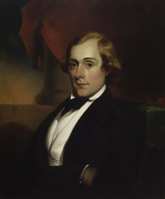 Framed Print : Portrait of William Herald Heald, c1844. Creator: Alfred Jacob Miller Framed Print : Portrait of William Herald Heald, c1844. Creator: Alfred Jacob Miller
