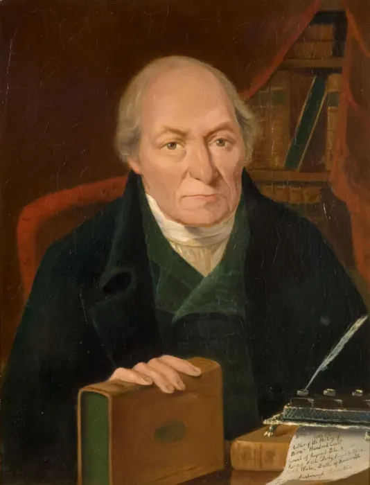 Framed Print : Portrait of William Hutton (1723-1816), 1890. Creator: Unknown Framed Print : Portrait of William Hutton (1723-1816), 1890. Creator: Unknown