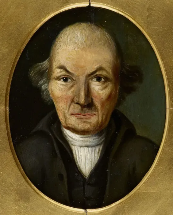 Framed Print : Portrait of William Hutton (1723-1816), 1750-1800. Creator: Unknown Framed Print : Portrait of William Hutton (1723-1816), 1750-1800. Creator: Unknown