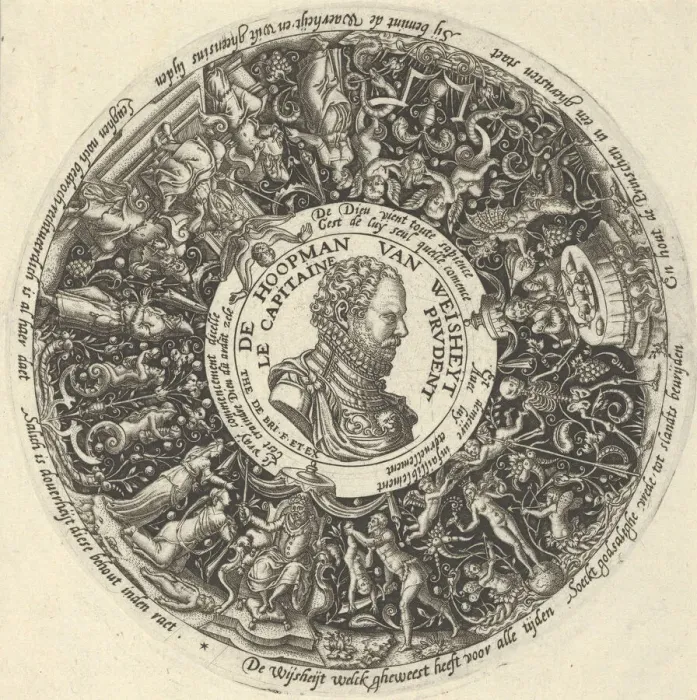 Framed Print : Portrait of William I of Orange, from a Series of Tazza Designs, ca. 1588 Framed Print : Portrait of William I of Orange, from a Series of Tazza Designs, ca. 1588