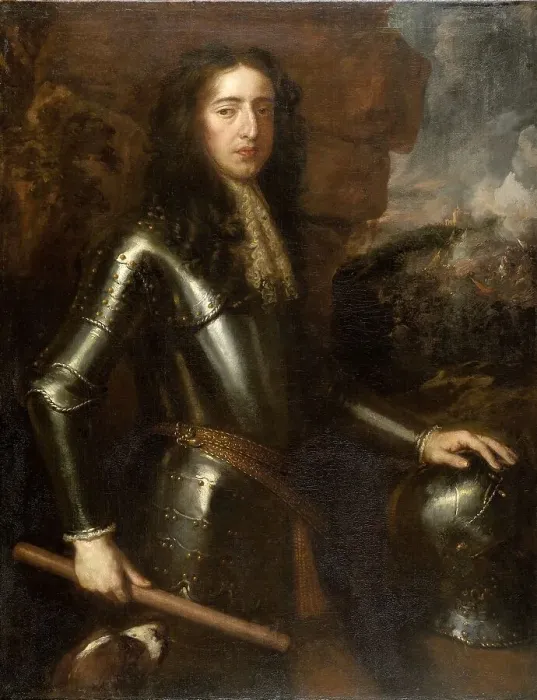Framed Print : Portrait of William III (1650-1702), Prince of Orange, 1680-1710. Creator: Willem Wissing