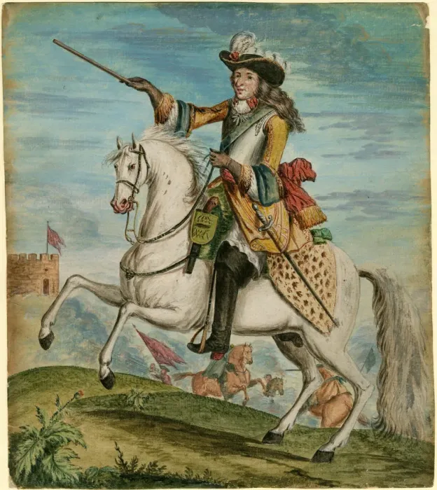 Framed Print : Portrait of William III of England (1650-1702), ca 1690. Artist: Anonymous Framed Print : Portrait of William III of England (1650-1702), ca 1690. Artist: Anonymous