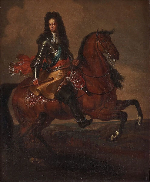 Portrait of William III of Orange (1650-1702). Creator: Maas, Dirck (1658-1717)
