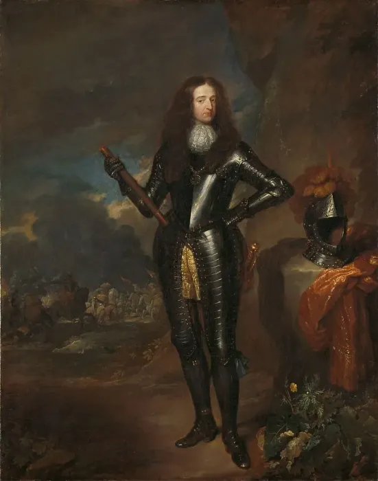 Framed Print : Portrait of William III, Prince of Orange and Stadholder, c.1680-c.1684. Creator: Gaspar Netscher Framed Print : Portrait of William III, Prince of Orange and Stadholder, c.1680-c.1684. Creator: Gaspar Netscher