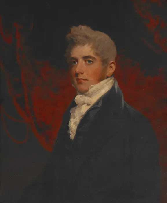 Framed Print : Portrait of William Inigo Jones, about 1800. Creator: John Hoppner Framed Print : Portrait of William Inigo Jones, about 1800. Creator: John Hoppner
