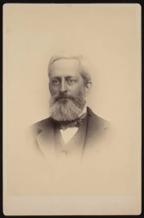Framed Print : Portrait of William Jones Rhees (1830-1907), Circa 1880s / 1890s. Creator: Unknown Framed Print : Portrait of William Jones Rhees (1830-1907), Circa 1880s / 1890s. Creator: Unknown