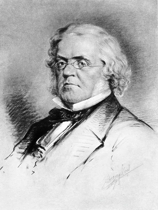 Framed Print : Portrait of William Makepeace Thackeray, c1860s. Creator: Unknown Framed Print : Portrait of William Makepeace Thackeray, c1860s. Creator: Unknown