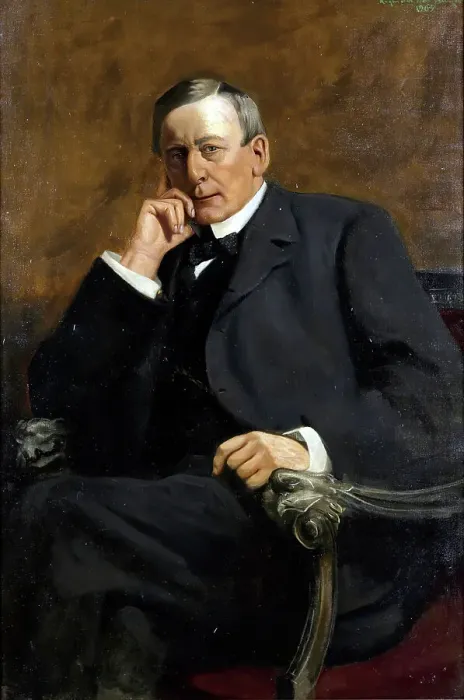 Framed Print : Portrait of William Rolleston, 1903. Creator: Raymond McIntyre Framed Print : Portrait of William Rolleston, 1903. Creator: Raymond McIntyre