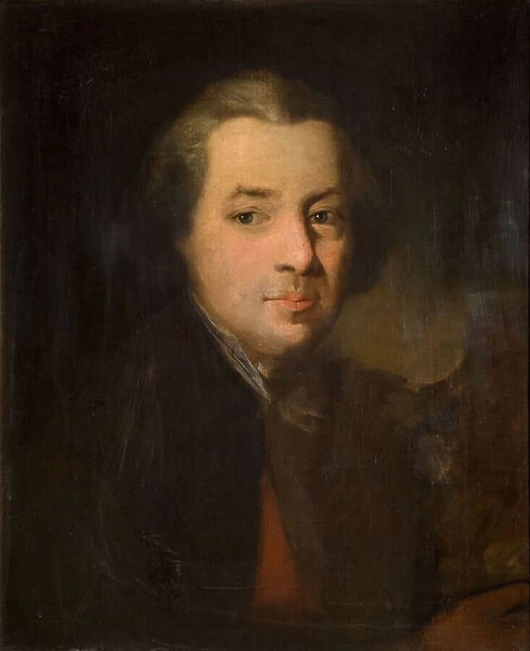 Portrait of William Shenstone (1714-1763), 1765. Creator: Edward Alcock