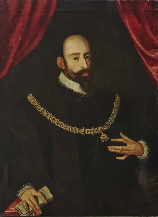 Framed Print : Portrait of William V (1548-1626), Duke of Bavaria. Creator: Anonymous Framed Print : Portrait of William V (1548-1626), Duke of Bavaria. Creator: Anonymous