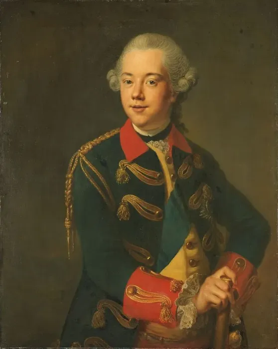 Framed Print : Portrait of William V, Prince of Orange-Nassau, 1763-1776. Creator: Johann Georg Ziesenis Framed Print : Portrait of William V, Prince of Orange-Nassau, 1763-1776. Creator: Johann Georg Ziesenis