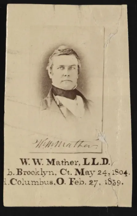 Framed Print : Portrait of William Williams Mather (1804-1859), Before 1859. Creator: Unknown Framed Print : Portrait of William Williams Mather (1804-1859), Before 1859. Creator: Unknown