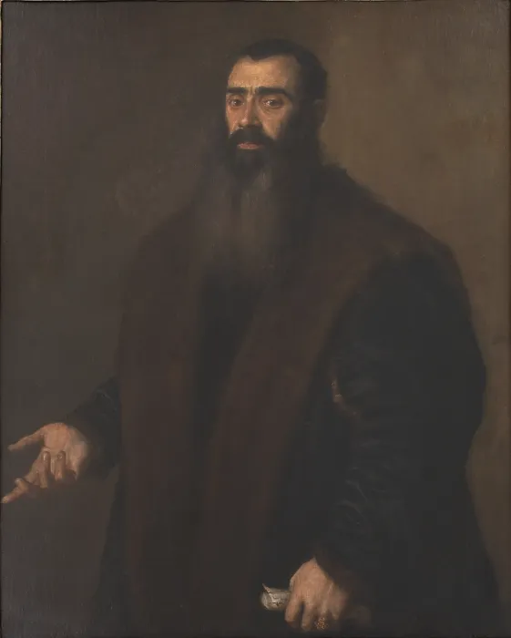 Framed Print : Portrait of Willibald Imhoff (1519-1580), c1550-1565. Creator: Titian (1488-1576) Framed Print : Portrait of Willibald Imhoff (1519-1580), c1550-1565. Creator: Titian (1488-1576)