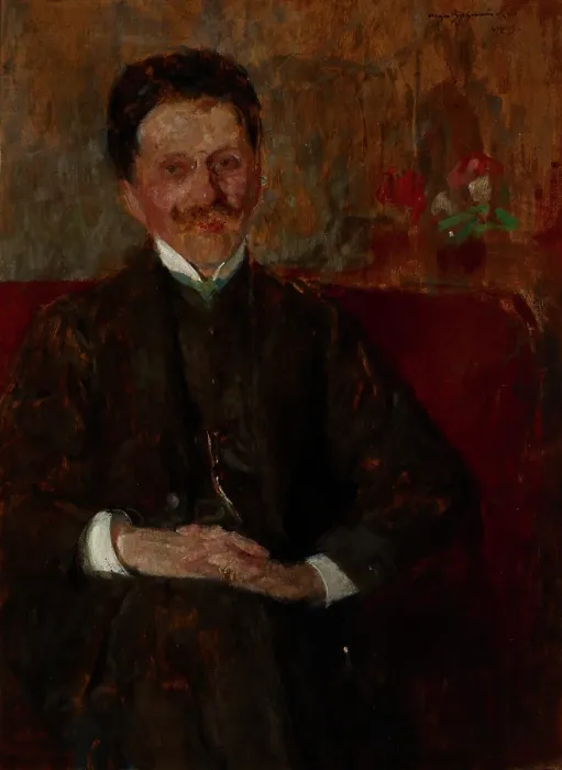 Framed Print : Portrait of Wladyslaw Chmielarczyk, 1907. Creator: Olga Boznanska Framed Print : Portrait of Wladyslaw Chmielarczyk, 1907. Creator: Olga Boznanska