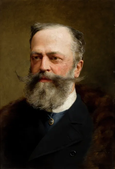 Framed Print : Portrait of Wlodzimierz Wolodkowicz, c1885. Creator: Kazimierz Pochwalski Framed Print : Portrait of Wlodzimierz Wolodkowicz, c1885. Creator: Kazimierz Pochwalski