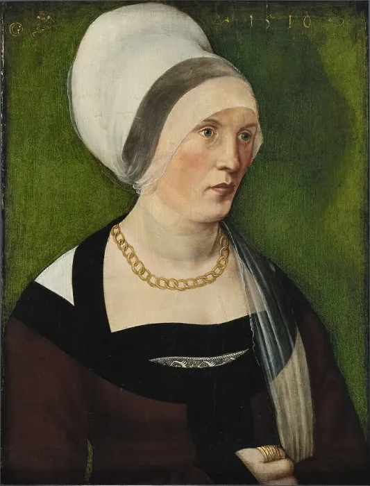 Framed Print : Portrait of a Woman, 1510. Creator: Wolf Traut Framed Print : Portrait of a Woman, 1510. Creator: Wolf Traut