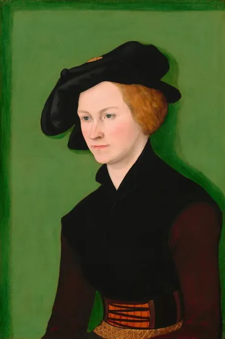 Framed Print : Portrait of a Woman, 1522. Creator: Lucas Cranach the Elder Framed Print : Portrait of a Woman, 1522. Creator: Lucas Cranach the Elder