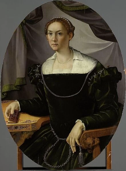 Portrait of a Woman, 1540-1565. Creator: Carlo Portelli